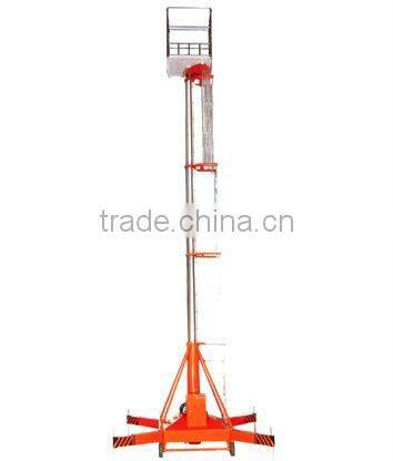 High quality hydraulic telescopic cylinder Single ladder lift platform GTTY-15A