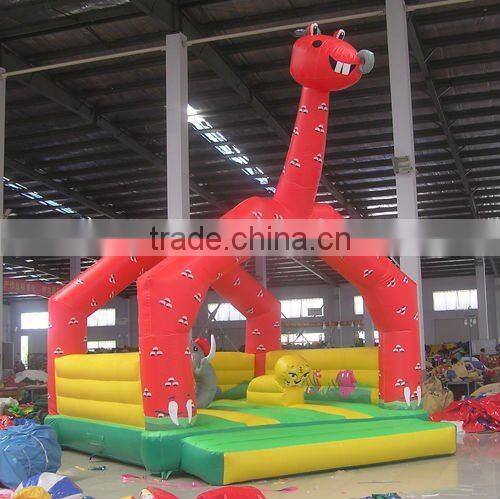dinosaur bounce castle outdoor playground inflatable