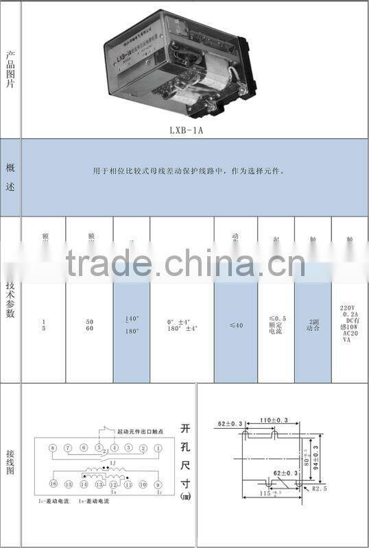 LL-115A series protection relay