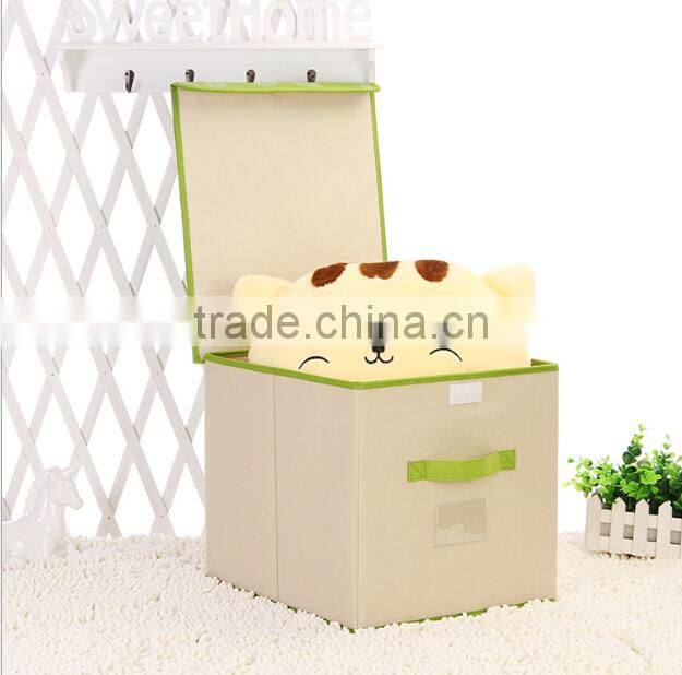 Spacious Canvas Collapsible Storage Box