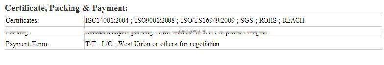 CJ MAG high stability Alnico Magnet in Shanghai China