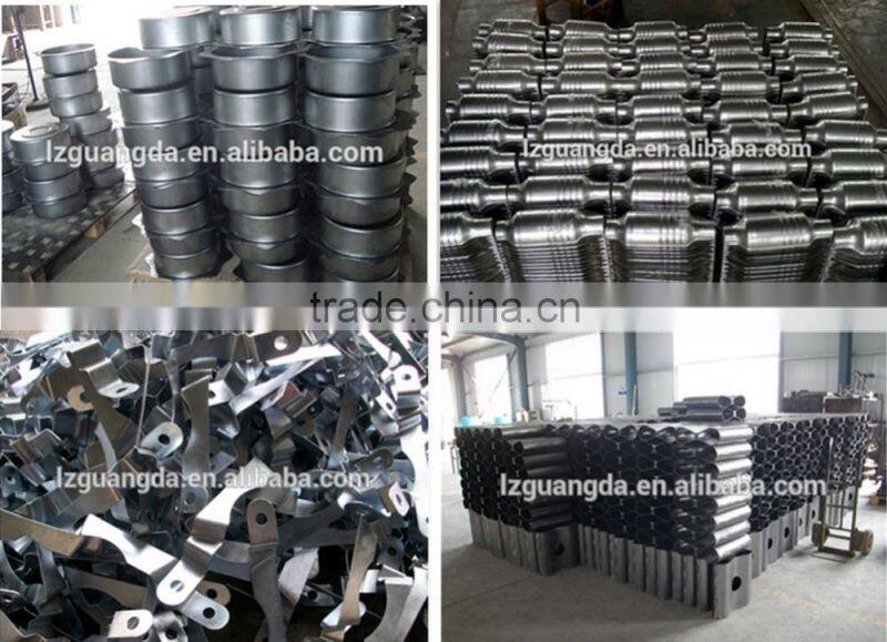 Bicycle with curved pipe fittings