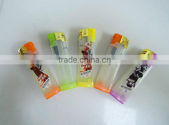 hot sale electronic flame cigarette smoking lighter with customized logo print