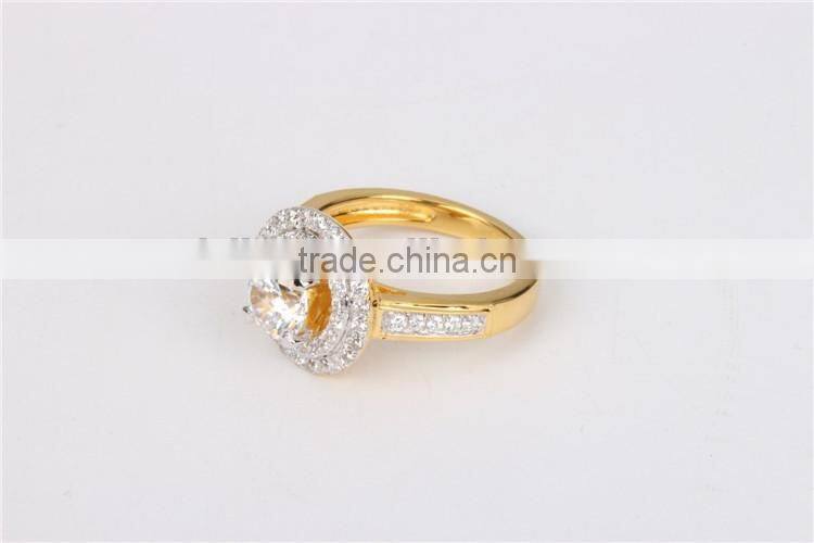 Luxury flower shap diamond 925 silver ring for women 10 years experience wholesale
