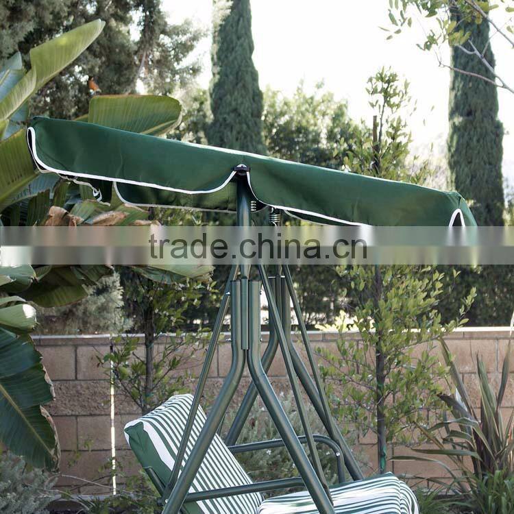 Outdoor Leisure Waterproof Easy 3 Seater Swing Chair Patio Swing Hanging Chair