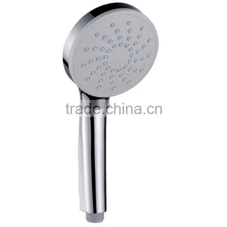 one way surface finishing Chrome Plated ABS hand held shower head