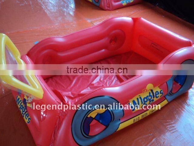 wiggle -inflatable 3-ring car pool