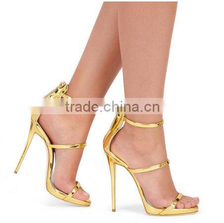 Three straps women elegant sandals your party choose shoes heels office women sandals