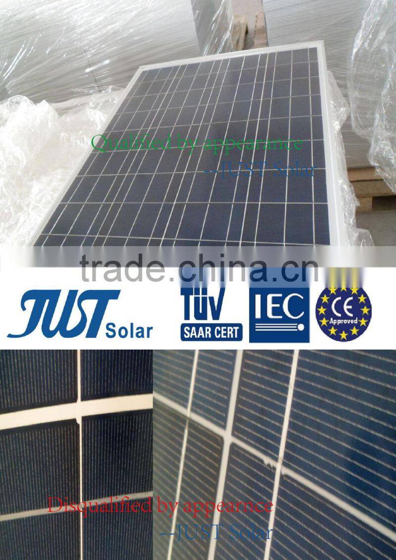 300W poly solar panel solar power system