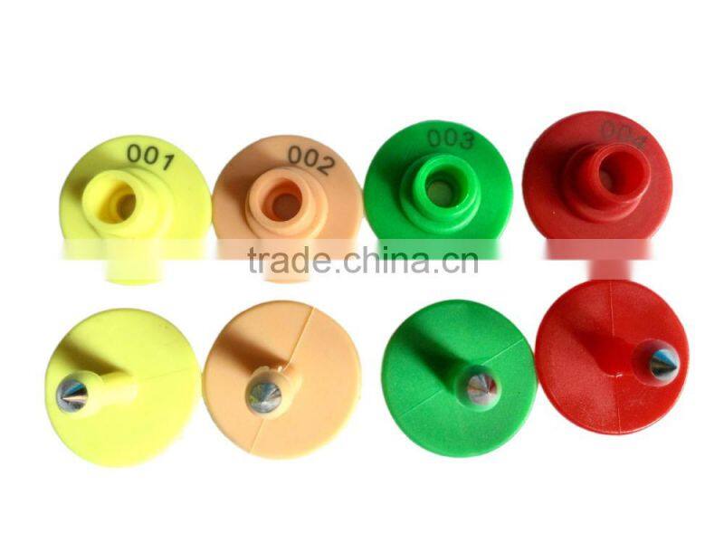 animal goat ear tag with TPU material