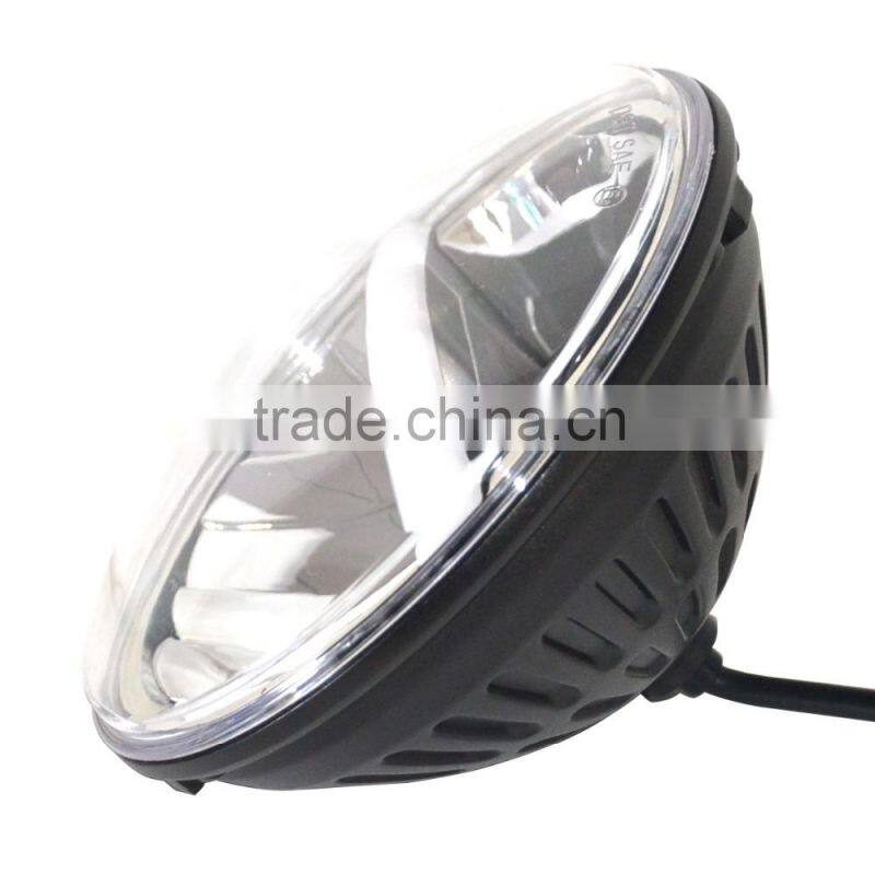 New arrival and smart design 30W 7 round led headlight jeep wrangler