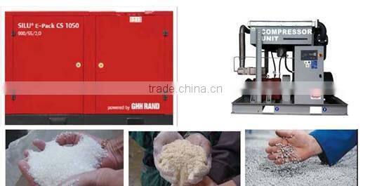 Medium pressure oil-free screw air compressor75KW 100HP (model:OFC100G-7)