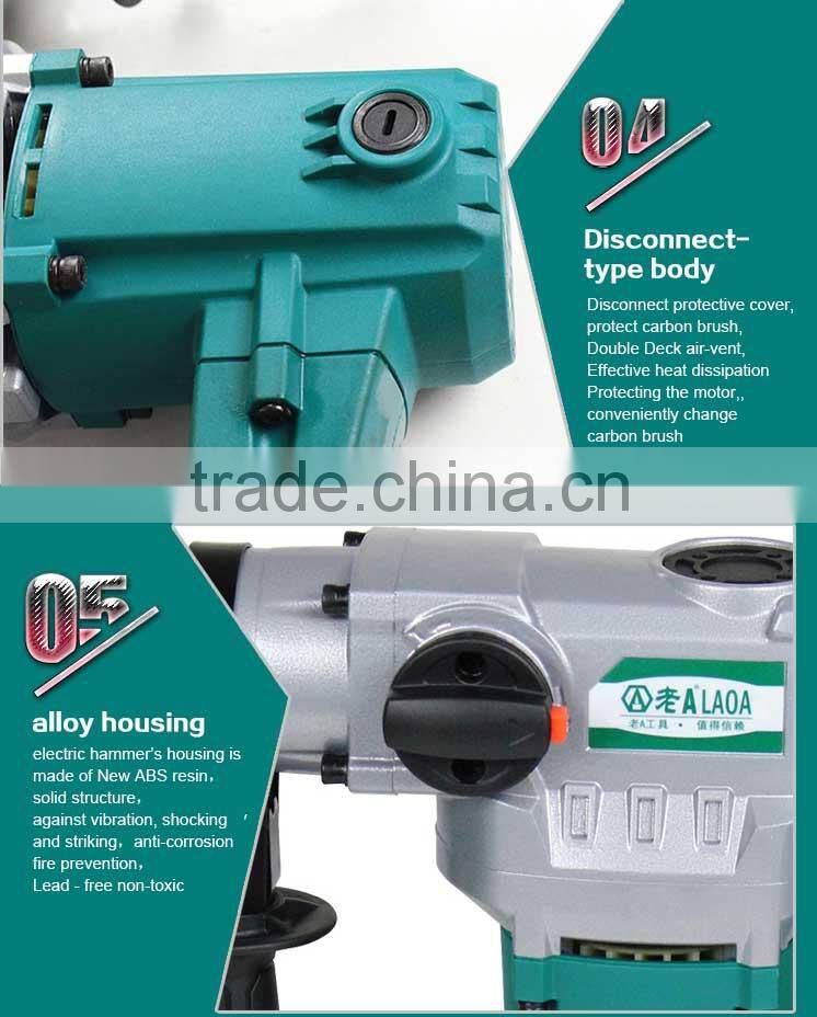 LAOA Rotary Hammer/Electric Hammer/Rotary Hammer Drill
