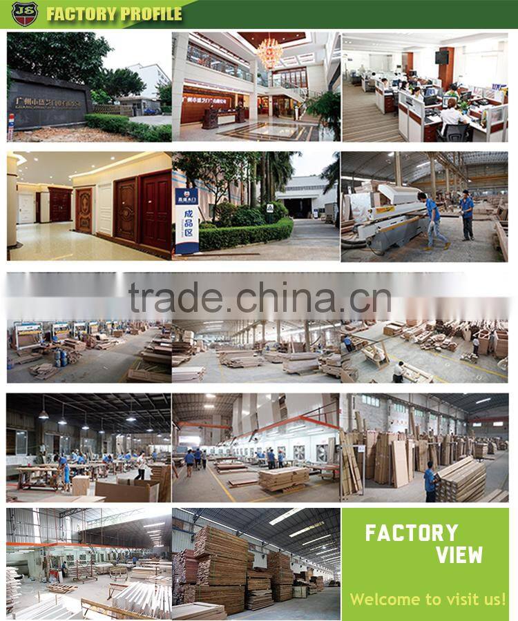 China elegant pure mahogany solid wood door