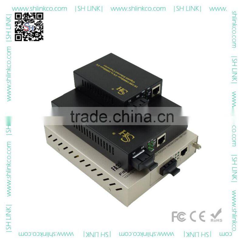 Trade Assurance single mode 20km fiber optic media converter price
