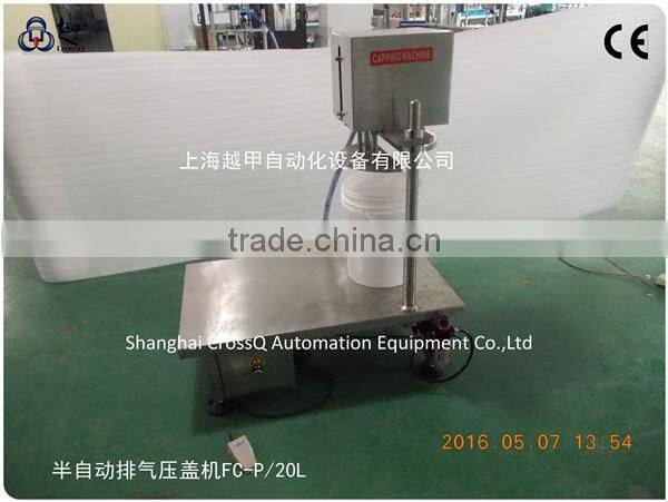 Stainless Steel 20l Bucket Plastic Lids Pressing Machine