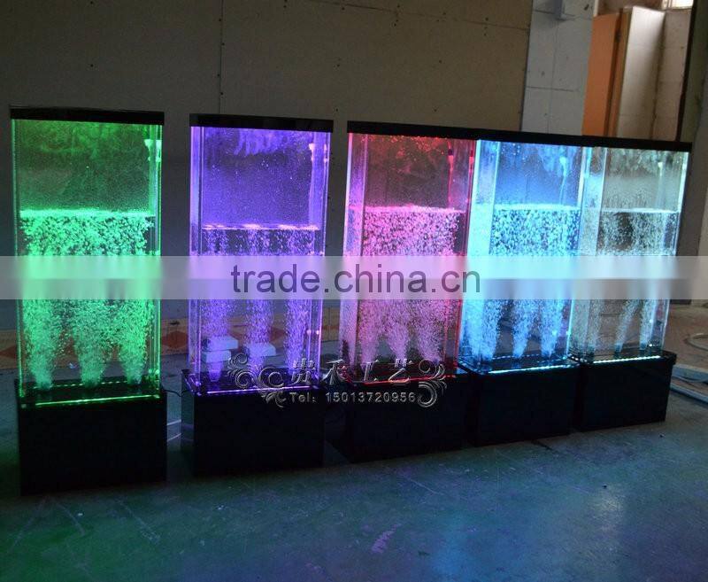 home decoration led acrylic water bubble wall for sale
