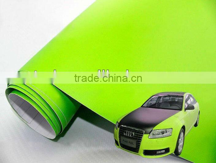 New arriving 1.52m color PVC vinyl car sticker with bubble free