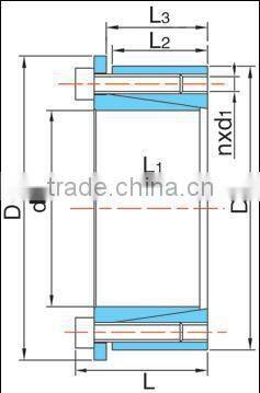 Z6 Steel Standard Keyless Locking Devices,hub lock nut,set screw with nut lock