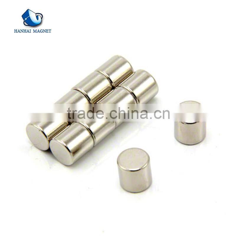 Permanent N42 Neodymium Cylinder Magnets For Sale