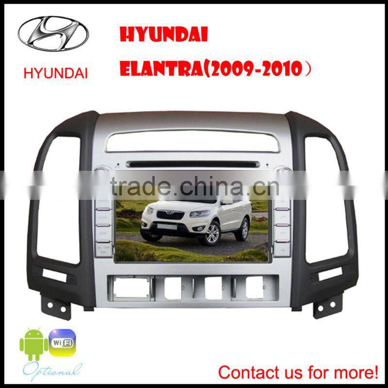 Elantra Car Radio GPS,HD/PIP/11 languages USB/SD/BT/IPOD/AV-in/AUX/ back view/car logo/wallpaper