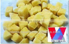 Yellow Sweet Potato in dice cut.