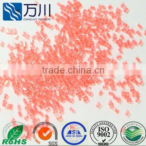 opaque bugle glass beads