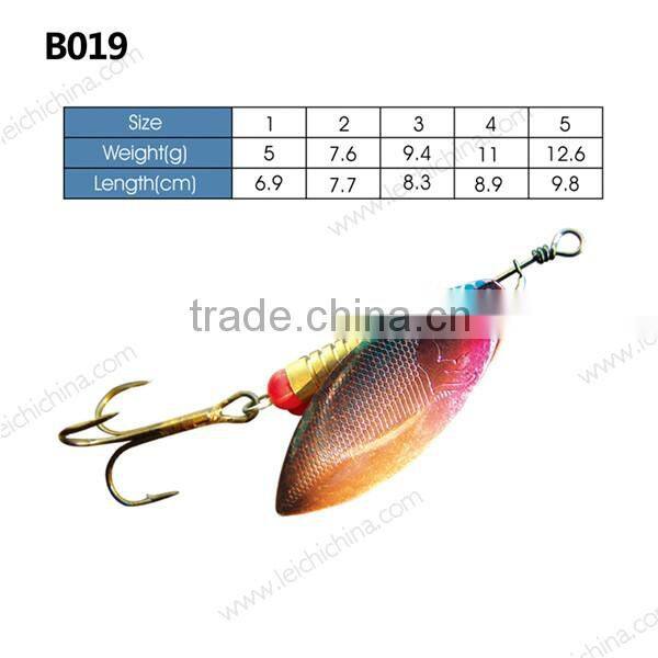 Good quality general fishing spinner baits wholesale