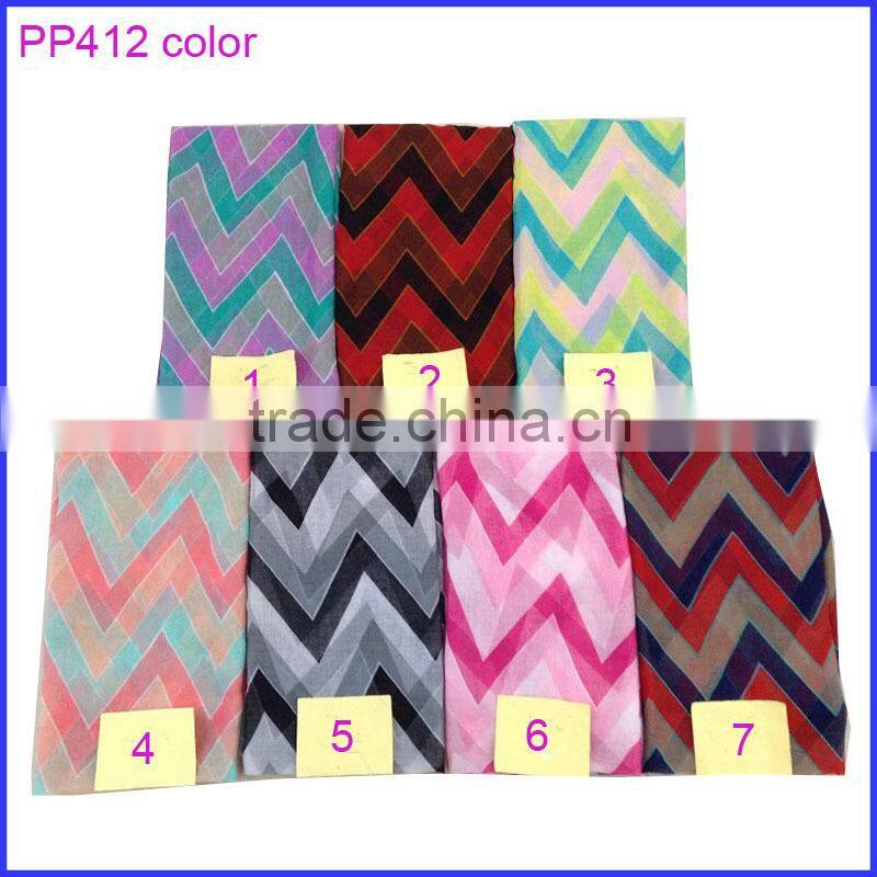 Very beautiful hot selling chevron infinity scarf wholesale