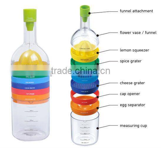 as seen on tv hot sale,Plastic bin 8 kitchen tool like bottle,kitchen tool KS147