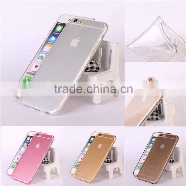 New Ultra Thin Light Clear Soft Gel TPU Silicone Case Cover For iPhone 5 6 & 6S