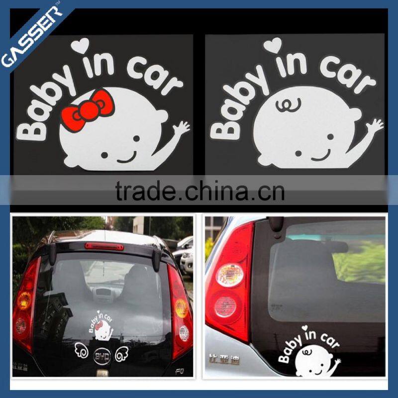 2016 custom car decoration logo sticker for car new design