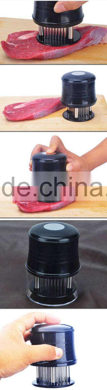 Loose meat needle 56 Blades Meat Tenderizer With Lock for safty