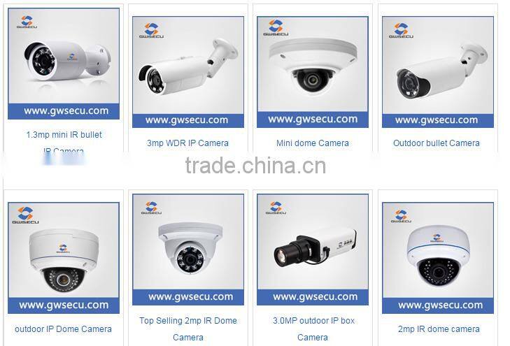gwsecu ip66 waterproof 3Megapixel ip bullet camera