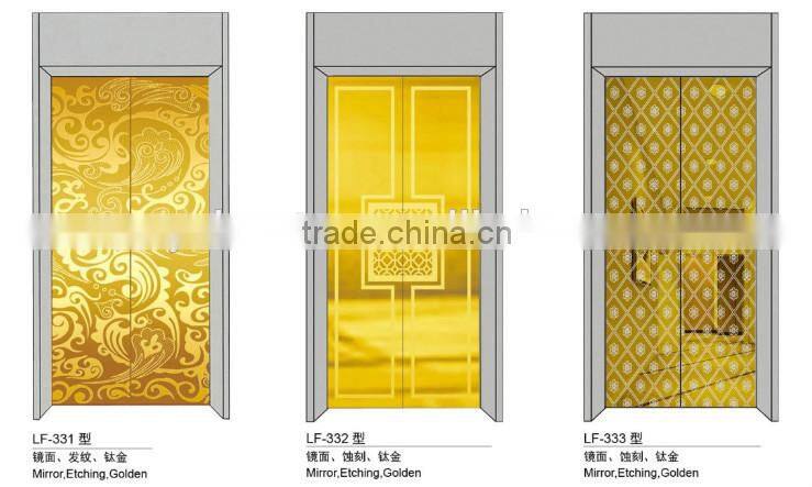 XY Elevator Door Golden Elevator Landing Door