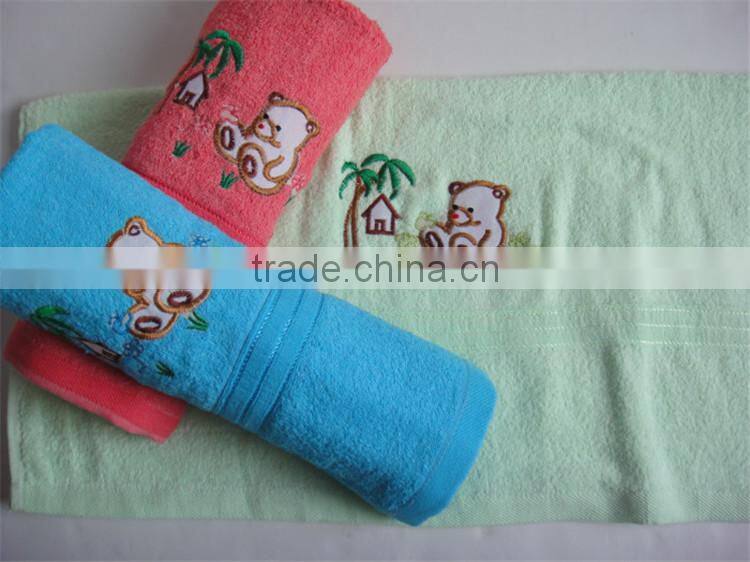 3 pieces 100% cotton gift sets of towels promotional beach towel SD-822