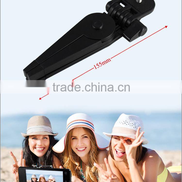 Carry-home Universal Mounting Phone Tripod for Phone and Camera with Metal Holder