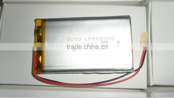 605085 3.7v 3000mah li polymer battery