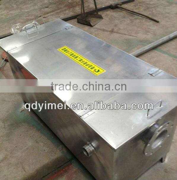 Efficient oil-water separator in the kitchen