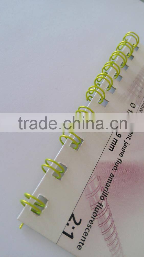 Metal coil binding ,bookwire binding