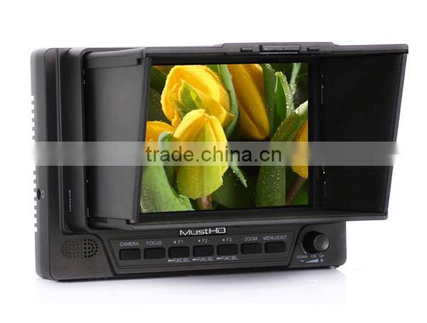 High quality 5 in on camera field monitor