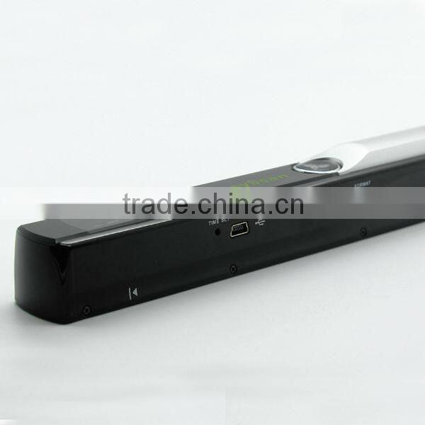 Portable handy book scanner with USB port and SD card storeage