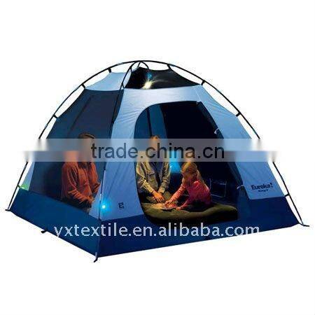 pu/silver coated taffeta fabric