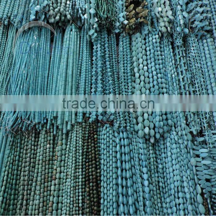 latest nail design turquoise diy jewelry for necklace in red