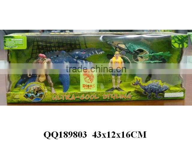 Dinosaur play set, funny animal toy, plastic toy