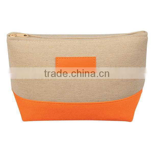 Promotional Allure jute Cosmetic Bag/makeup bags