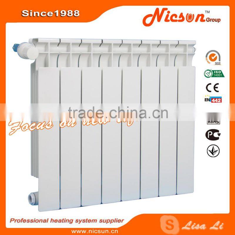 White salable water radiator
