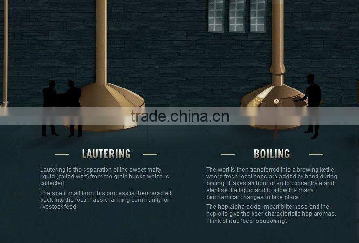 1500L brew house equipment, brewery equipment, beer making machine