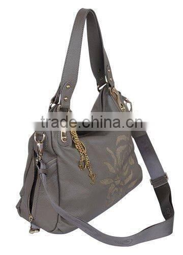 Golden rose laser printed tote bags Newest Fashion leather handbags 2012