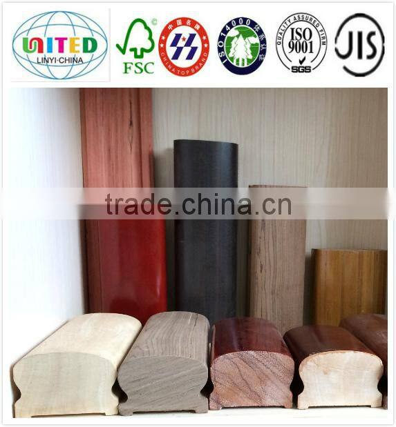 wholesale wood trim recon teak wood mouldings/engineered wood mouldings/unfinished wood block or lumber or timber